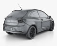Seat Ibiza Sport Coupe 3-door 2014 3d model