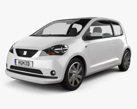 Seat Mii 3-door 2016 3D model