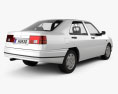 Seat Toledo Mk1 1993 3d model back view
