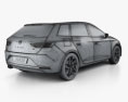 Seat Leon wagon 2016 Modèle 3d