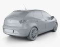 Seat Ibiza 5-door hatchback 2014 3d model