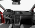 Seat Leon FR 5도어 해치백 인테리어 가 있는 와 엔진이 2016 3D 모델  dashboard