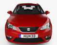 Seat Ibiza ST 2014 3d model front view