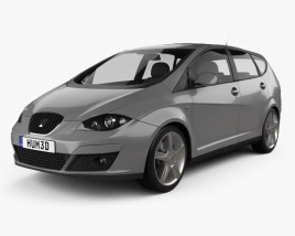 3D model of Seat Altea XL 2014