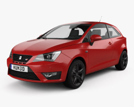 Seat Ibiza Cupra 2019 3D model