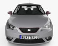 Seat Ibiza SC 2019 3d model front view
