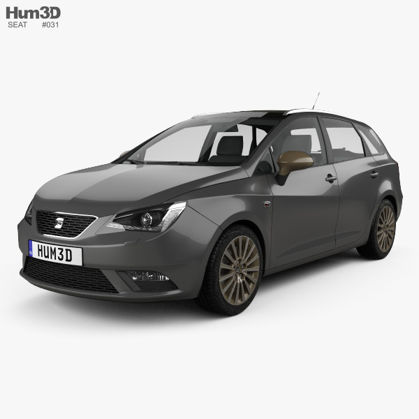Seat Ibiza ST 2019 3D model