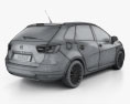 Seat Ibiza ST 2019 3D 모델 