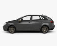 Seat Ibiza ST 2019 3D 모델  side view
