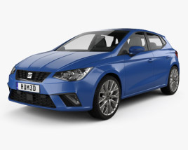 Seat Ibiza Style 2019 3D model