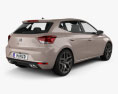 Seat Ibiza Xcellence 2019 3D 모델  back view