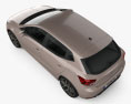 Seat Ibiza Xcellence 2019 3d model top view