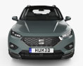 Seat Tarraco 2021 3d model front view