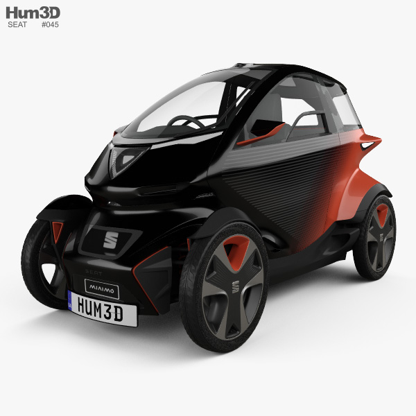 Seat Minimo 2020 3D модель