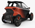Seat Minimo 2020 3d model back view