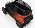 Seat Minimo 2020 3d model top view
