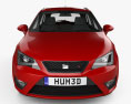 Seat Ibiza ST FR 2017 3d model front view