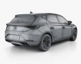 Seat Leon FR eHybrid 5-door hatchback 2022 3d model