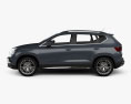 Seat Ateca Xperience 2022 3D 모델  side view