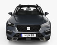 Seat Ateca Xperience 2022 3D 모델  front view
