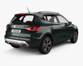 Seat Arona Xperience 2021 3D模型 后视图
