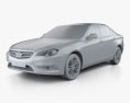 Senova D70 2013 3d model clay render