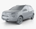 Senova EX200 2019 3d model clay render