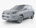 Senova X35 2019 3D-Modell clay render