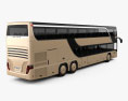 Setra S 431 DT Bus 2013 3D-Modell Rückansicht