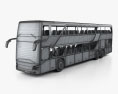 Setra S 431 DT Bus 2013 3D-Modell wire render