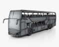 Setra S 531 DT Bus 2018 3D-Modell wire render