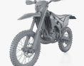 Sherco 300 SE Factory 2022 3d model clay render