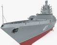Classe Admiral Gorshkov Fregata Modello 3D