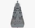 Admiral-Gorschkow-Klasse Fregatte 3D-Modell