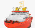 Anchor handling tug supply vessel 3D模型