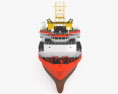 Anchor handling tug supply vessel Modelo 3D