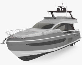 Azimut 78 Yacht 3D model