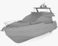 Azimut 78 Yacht 3D-Modell