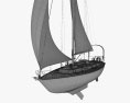 BRISTOL 35.5 Sailboat 3D 모델 