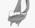 BRISTOL 35.5 Sailboat 3D модель