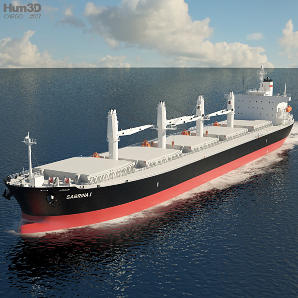 Sabrina I Bulk carrier 3D model