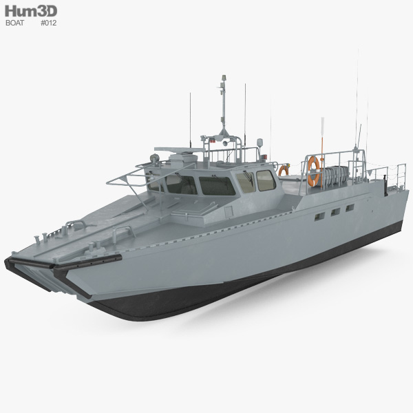 CB90-class fast assault craft 3D model