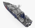 Cape-class 경비정 3D 모델 