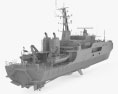 Cape-class 경비정 3D 모델 