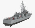 Cyclone-class patrol boat 3d model