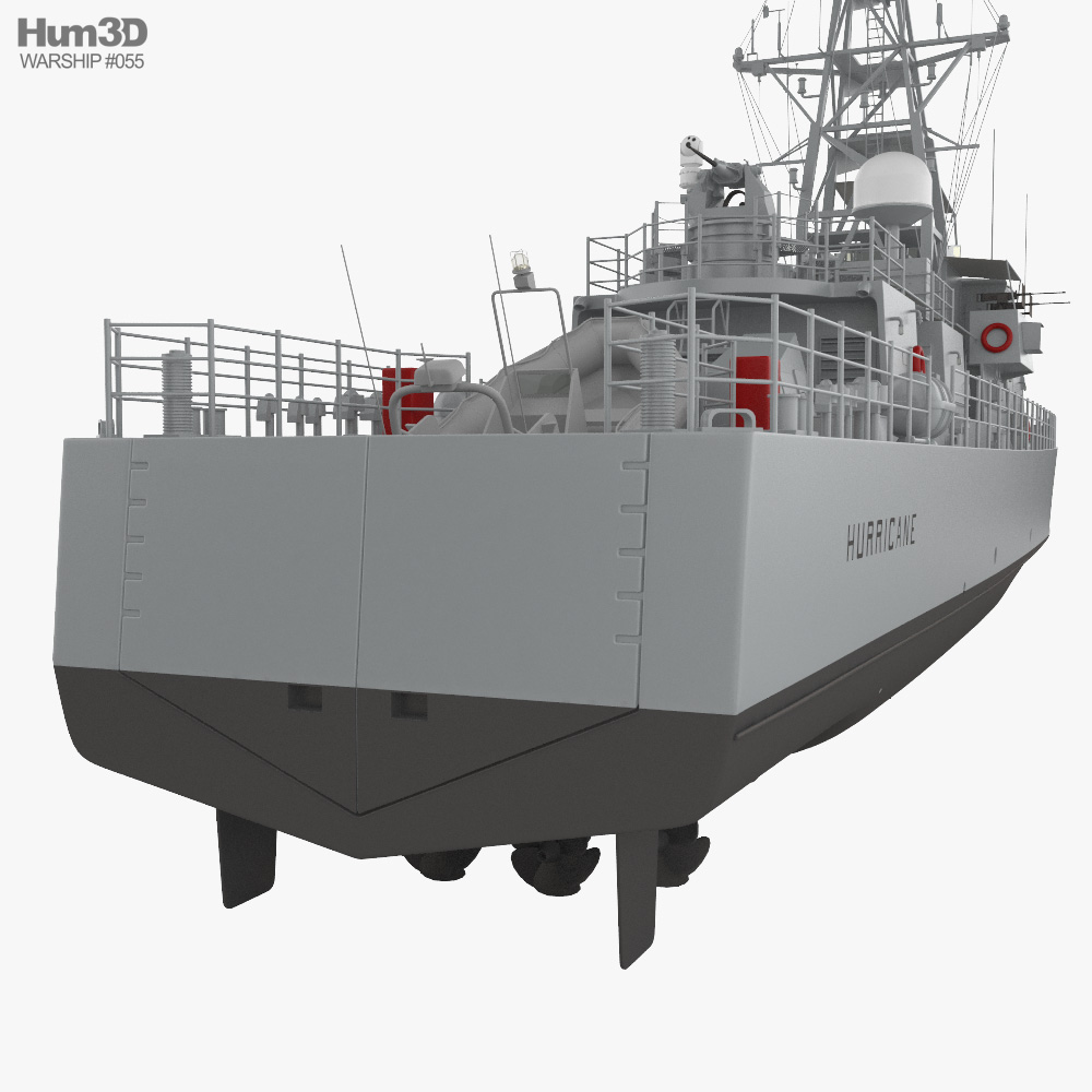 Cyclone-class patrol boat 3D model - Ship on Hum3D