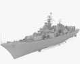 Delhi-class destroyer Modèle 3d
