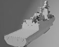 Classe FREMM Fregata Modello 3D