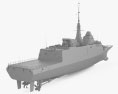 French 巡防艦 Aquitaine 3D模型