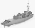 Georges Leygues-class frigate 3d model